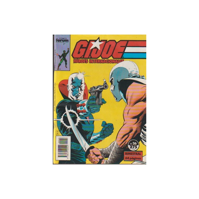 COMANDO GIJOE Nº 26 HEROES INTERNACIONALES ED.FORUM