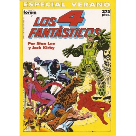LOS 4 FANTASTICOS ESPECIALES PRIMAVERA Y VERANO 1990 POR STAN LEE Y JACK KIRBY