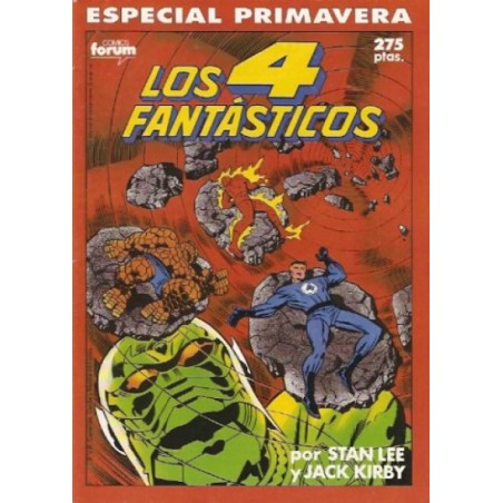 LOS 4 FANTASTICOS ESPECIAL PRIMAVERA 1990 , ED.FORUM