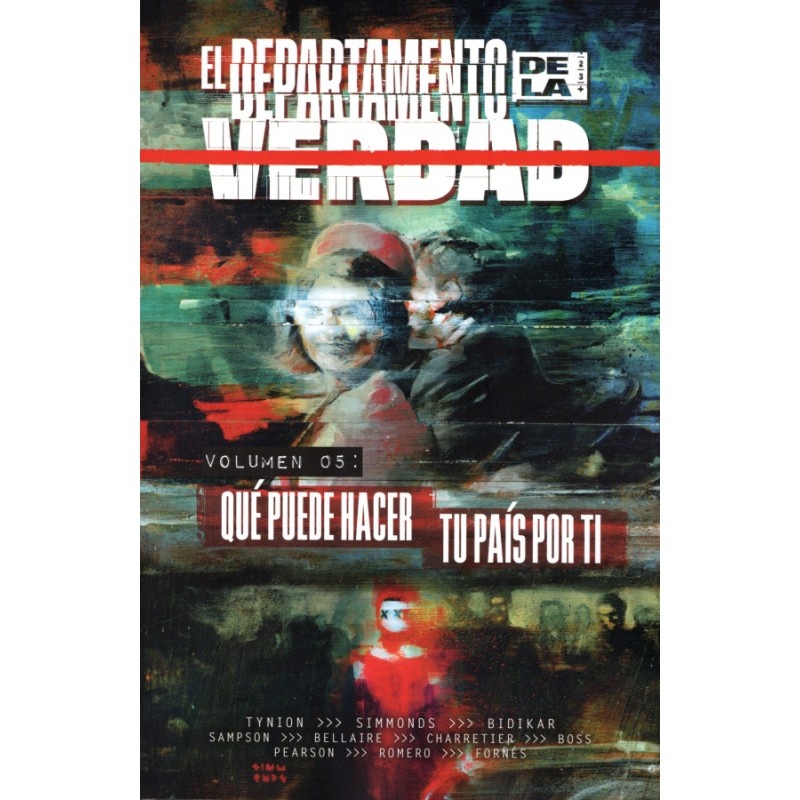 EL DEPARTAMENTO DE LA VERDAD VOL.1 A 5, COL.COMPLETA : EL FIN DEL MUNDO ,LA CIUDAD SOBRE LA COLINA,UN PAIS LIBRE, EL MINISTERIO DE LA MENTIRA Y QUE PUEDE HACER TU PAIS POR TI