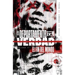 EL DEPARTAMENTO DE LA VERDAD VOL.1 A 5, COL.COMPLETA : EL FIN DEL MUNDO ,LA CIUDAD SOBRE LA COLINA,UN PAIS LIBRE, EL MINISTERIO DE LA MENTIRA Y QUE PUEDE HACER TU PAIS POR TI