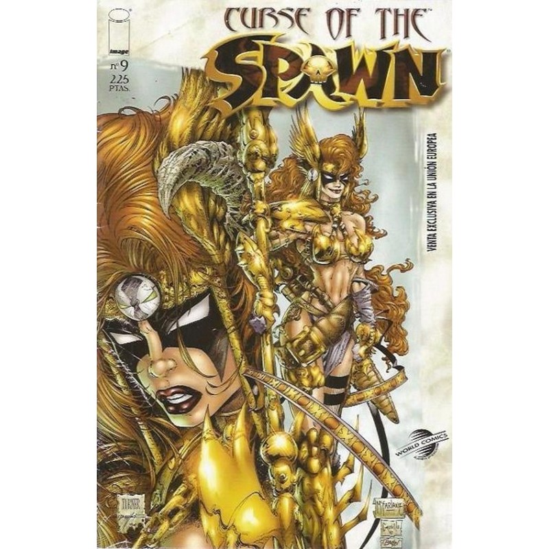 CURSE OF THE SPAWN Nº 9 Y 10 CON ANGELA , CREADA POR NEIL GAIMAN