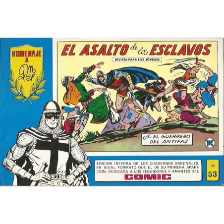 EL GUERRERO DEL ANTIFAZ HOMENAJE A GAGO Nº 53