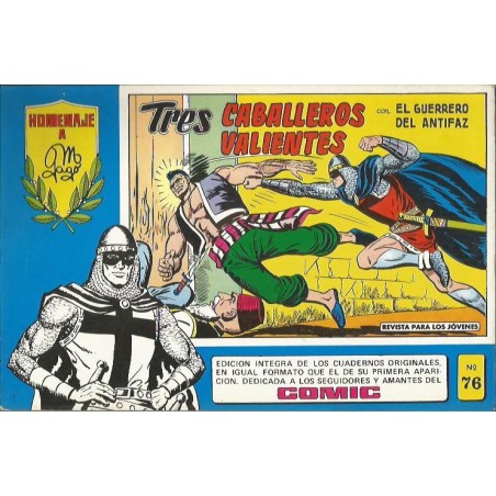 EL GUERRERO DEL ANTIFAZ HOMENAJE A GAGO n. 76