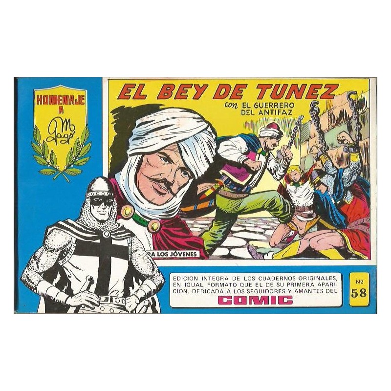 EL GUERRERO DEL ANTIFAZ HOMENAJE A GAGO Nº 58