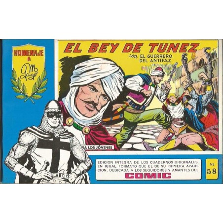 EL GUERRERO DEL ANTIFAZ HOMENAJE A GAGO Nº 58