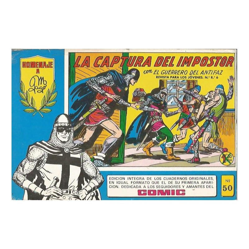 EL GUERRERO DEL ANTIFAZ HOMENAJE A GAGO Nº 50