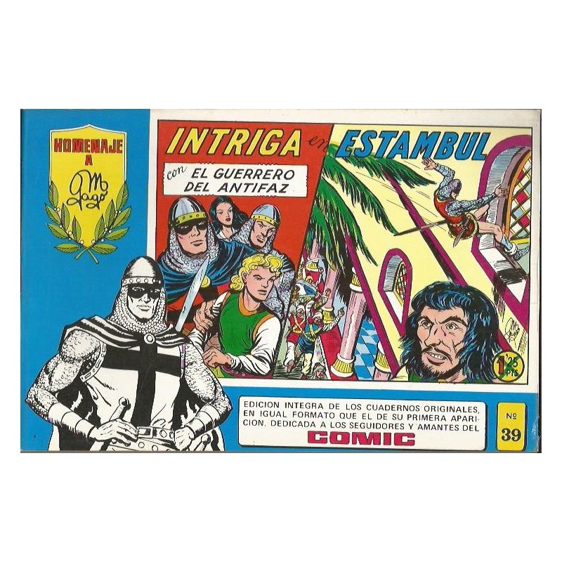 EL GUERRERO DEL ANTIFAZ HOMENAJE A GAGO Nº 39