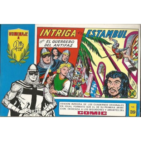 EL GUERRERO DEL ANTIFAZ HOMENAJE A GAGO Nº 39