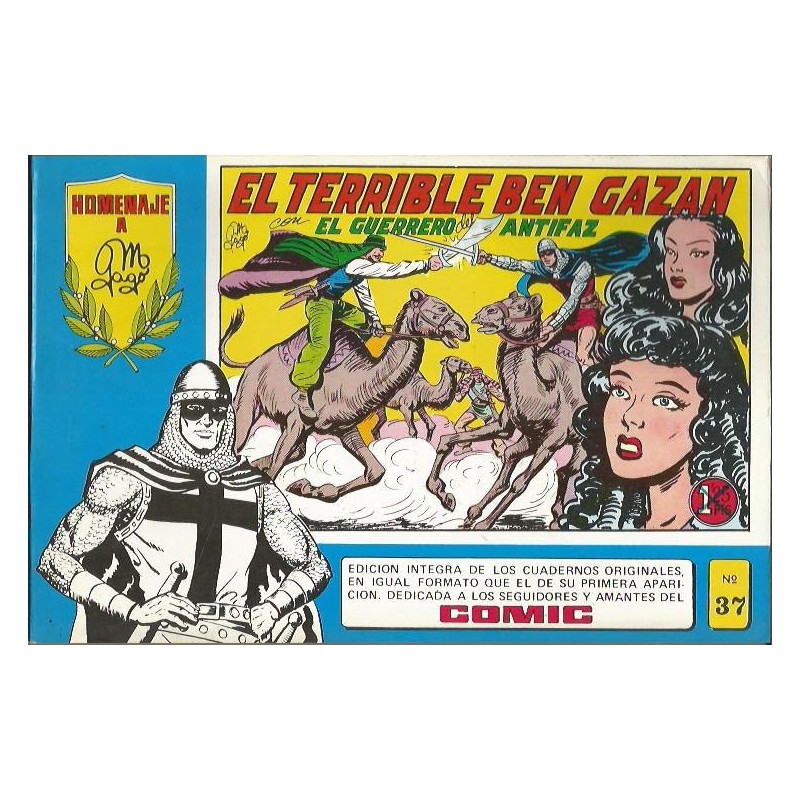 EL GUERRERO DEL ANTIFAZ HOMENAJE A GAGO Nº 37