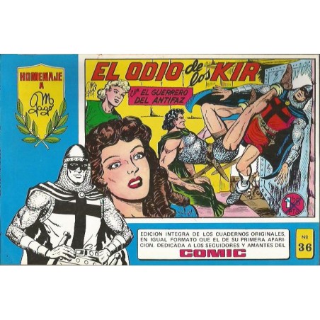 EL GUERRERO DEL ANTIFAZ HOMENAJE A GAGO Nº 36