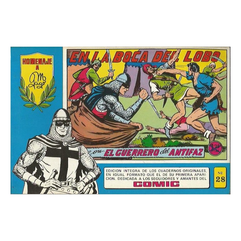 EL GUERRERO DEL ANTIFAZ HOMENAJE A GAGO Nº 28