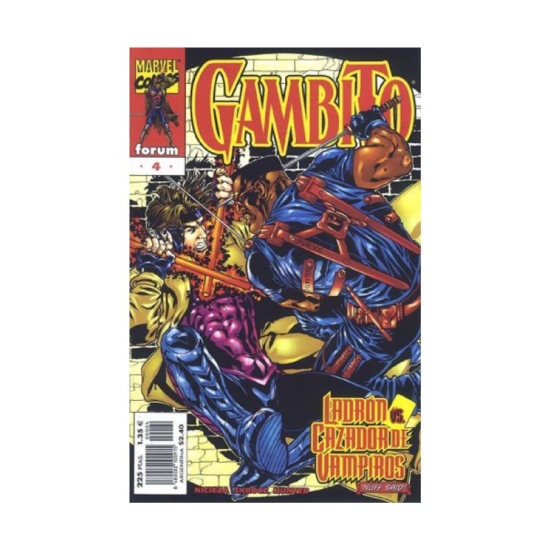 GAMBITO Nº 4 ED.FORUM, LADRON VS,BLADE CAZADOR DE VAMPIROS