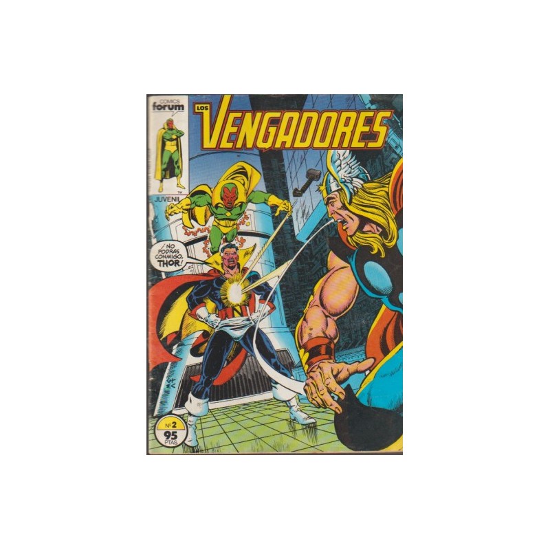 LOS VENGADORES VOL.1 Nº 2 , ED.FORUM