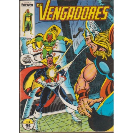 LOS VENGADORES VOL.1 Nº 2 , ED.FORUM