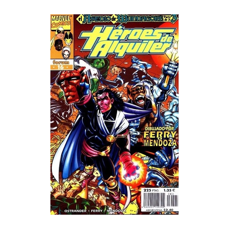 HEROES DE ALQUILER Nº 1 AL 16 ED.FORUM