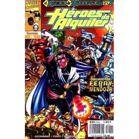 HEROES DE ALQUILER Nº 1 AL 16 ED.FORUM