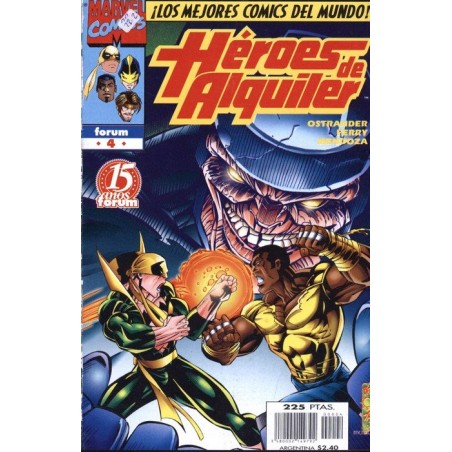 HEROES DE ALQUILER Nº 1 AL 4 ED.FORUM