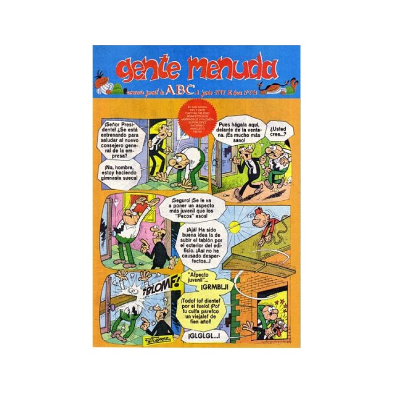 GENTE MENUDA Nº 387 AL 398 , SEMANARIO DEL DIARIO ABC , AÑOS 1989 A 1999