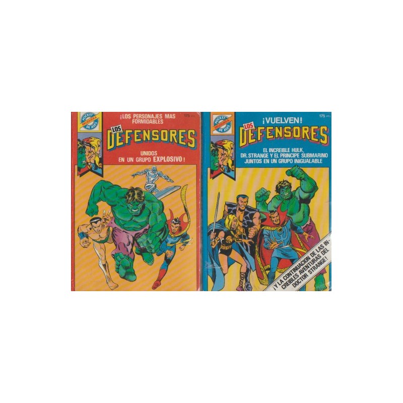 POCKET DE ASES Nº 35 Y 36 LOS DEFENSORES , ED.BRUGUERA