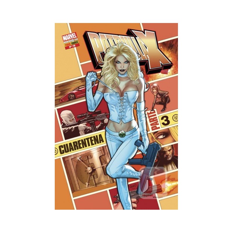 PATRULLA X VOL.3 Nº 68 AL 71 ED.PANINI COMIC-BOOK