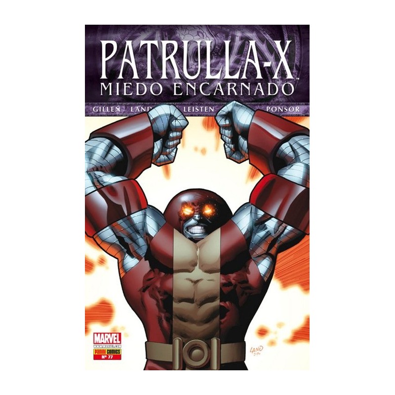 PATRULLA X VOL.3 Nº 77 ED.PANINI , MIEDO ENCARNADO