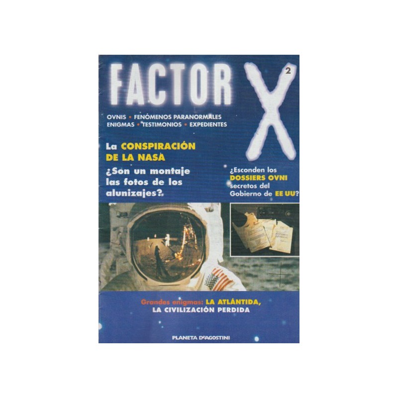 FACTOR X COL.COMPLETA 60 FASCICULOS : OVNIS,FENOMENOS PARANORMALES,ENIGMAS , TESTIMONIOS EXPEDIENTES