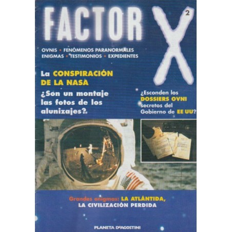 FACTOR X COL.COMPLETA 60 FASCICULOS : OVNIS,FENOMENOS PARANORMALES,ENIGMAS , TESTIMONIOS EXPEDIENTES