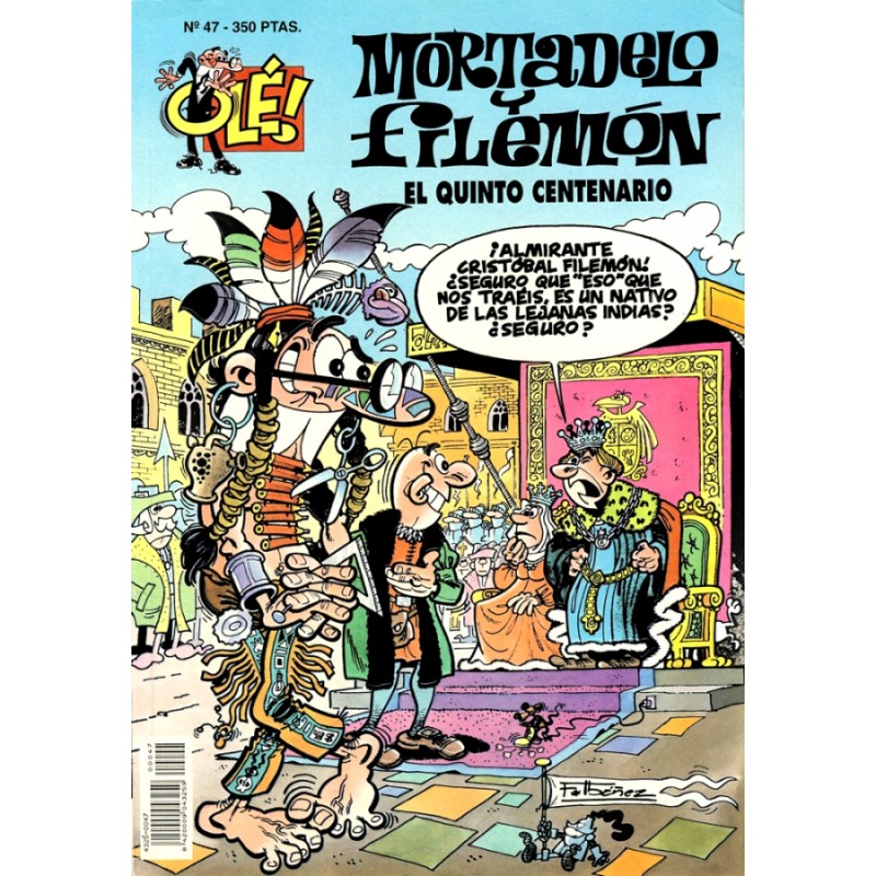 COLECCION OLE nº 47 MORTADELO Y FILEMON : EL QUINTO CENTENARIO