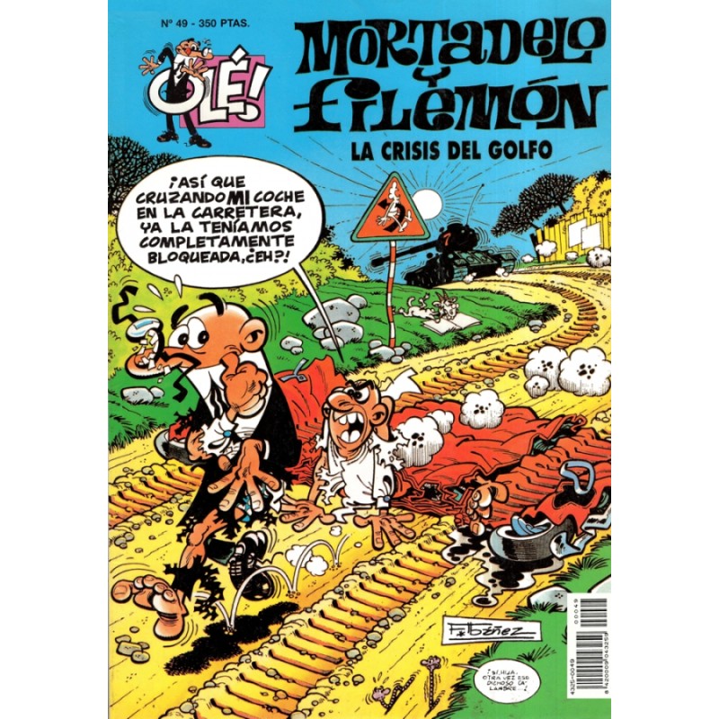 COLECCION OLE nº 49 MORTADELO Y FILEMON : LA CRISIS DEL GOLFO