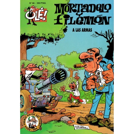 COLECCION OLE nº 86 MORTADELO Y FILEMON : A LAS ARMAS