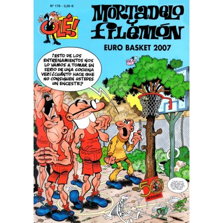 COLECCION OLE nº 178 MORTADELO Y FILEMON : EURO BASKET