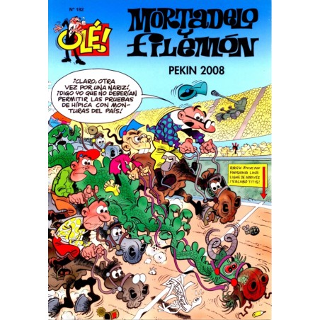 COLECCION OLE nº 182 MORTADELO Y FILEMON : PEKIN 2008