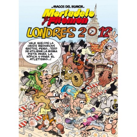 MAGOS DEL HUMOR Nº 151 MORTADELO Y FILEMON : LONDRES 2012