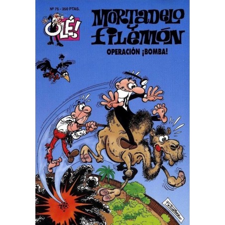 COLECCION OLE Nº 75 MORTADELO Y FILEMON : OPERACION BOMBA ¡