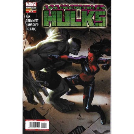 LOS INCREIBLES HULKS Nº 3,6,8,9 Y 12