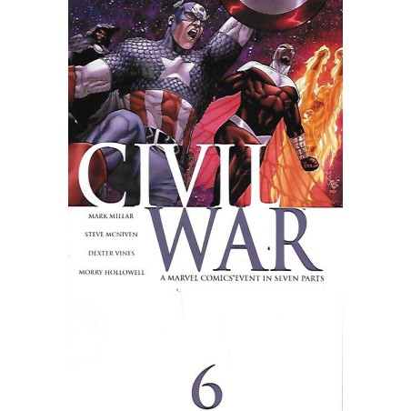 CIVIL WAR Nº 3 Y 6