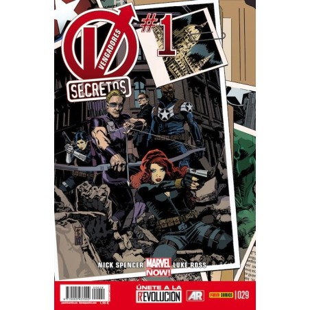 VENGAFORES SECRETOS Nº 1 A 3 ( 29 AL 31 ) ETAPA NICK SPENCER 1 AL 3 , COMIC-BOOKS