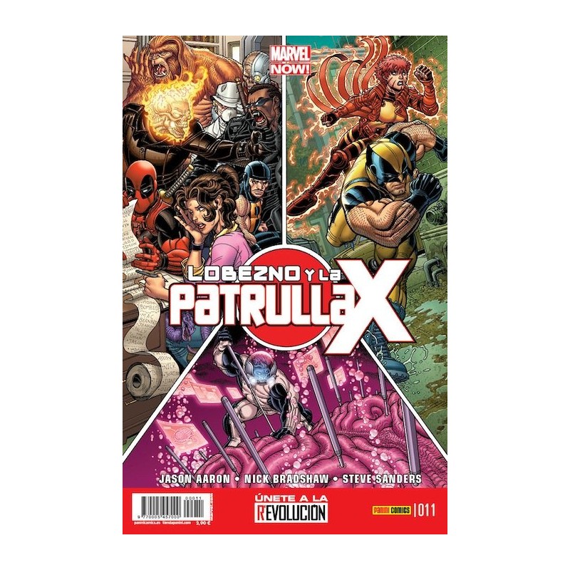 LOBEZNO Y LA PATRULLA X Nº 11 AL 15 POR JASON AARON