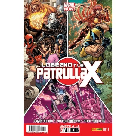 LOBEZNO Y LA PATRULLA X Nº 11 AL 15 POR JASON AARON
