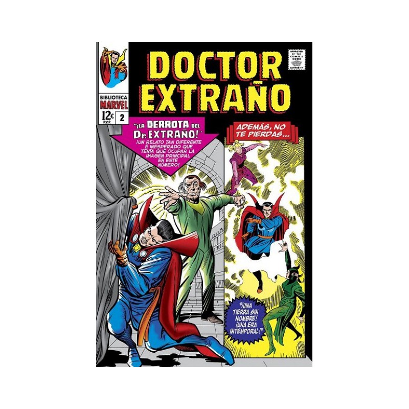 DOCTOR EXTRAÑO VOL.1 Y 2 NUEVA BIBLIOTECA MARVEL ED.PANINI A TODO COLOR POR STAN LEE Y STEVE DITKO