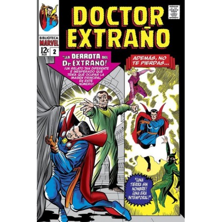 DOCTOR EXTRAÑO VOL.1 Y 2 NUEVA BIBLIOTECA MARVEL ED.PANINI A TODO COLOR POR STAN LEE Y STEVE DITKO