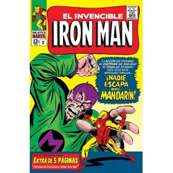 EL INVENCIBLE IRON MAN VOL.1 Y 2 NUEVA BIBLIOTECA MARVEL ED.PANINI A TODO COLOR COLOR