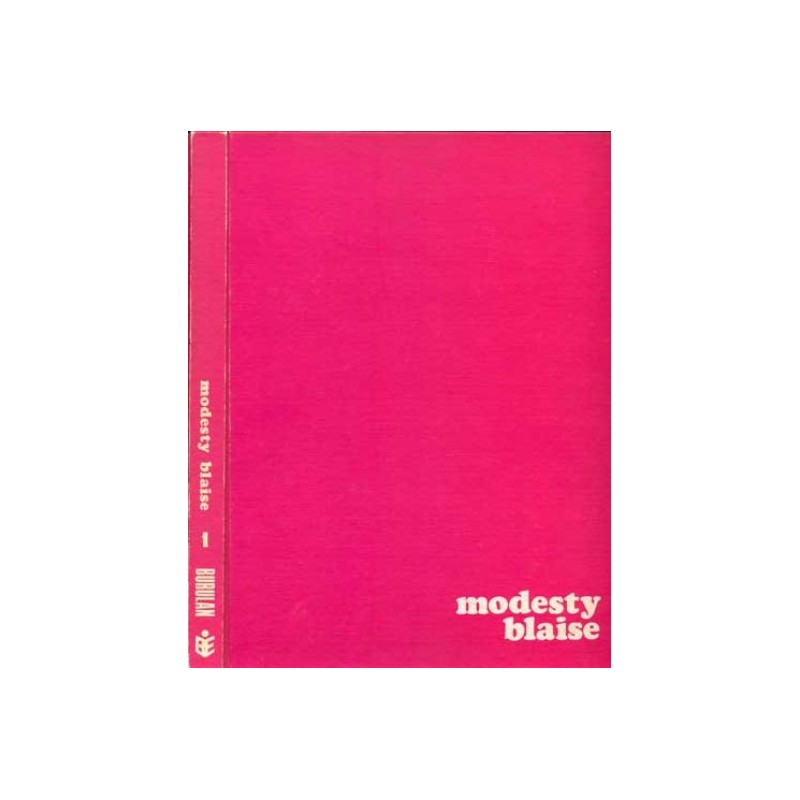 MODESTY BLAISE Nº 1 AL 12 EDITORIAL BURULAN , CARTONE COLOR