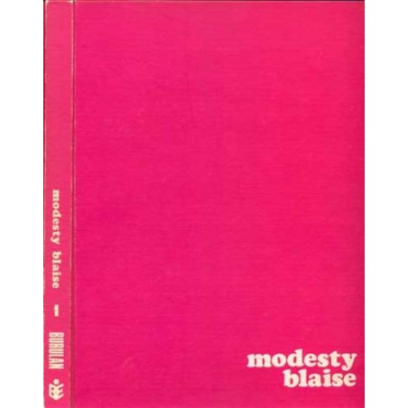 MODESTY BLAISE Nº 1 AL 12 EDITORIAL BURULAN , CARTONE COLOR