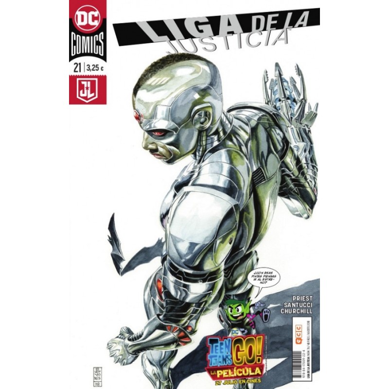 LIGA DE LA JUSTICIA Nº 76 ( 21 ) ED.ECC COMIC-BOOKS