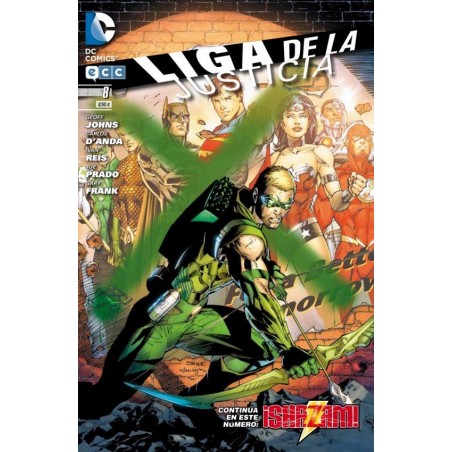 LIGA DE LA JUSTICIA Nº 8 ED.ECC COMIC-BOOKS
