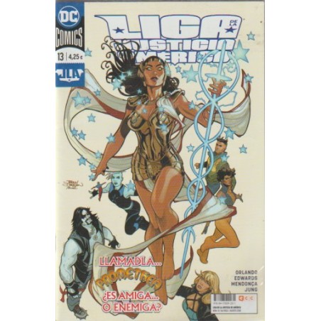 LIGA DE LA JUSTICIA AMERICA Nº 13 Y 14 ED.ECC