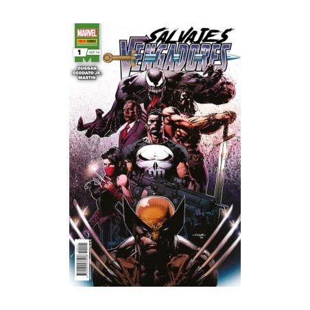 SALVAJES VENGADORES Nº 1 AL 13 , FALTA Nº 6