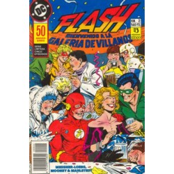 FLASH 50 ANIVERSARIO COL.COMPLETA , 5 COMIC-BOOKS , ED.ZINCO